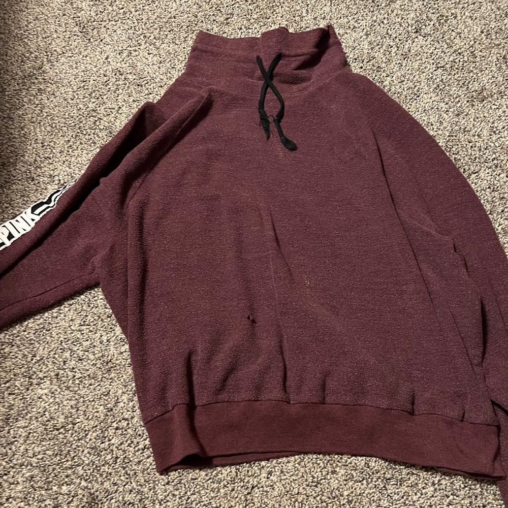 PINK Victoria's Secret Maroon Sweatshirt